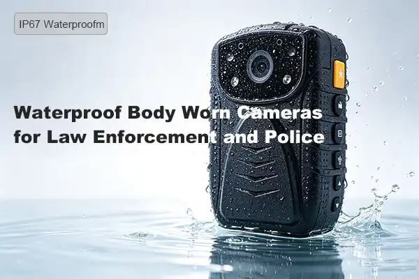 Waterproof Body Worn Cameras for Law Enforcement and Police